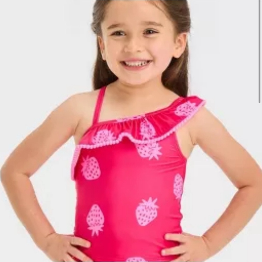 Cat & Jack 2 piece BABY 12 month swim suit NWT